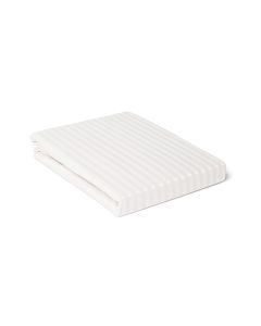 PARURE  HOUSSE DE COUETTE RAYÉE CRÈME