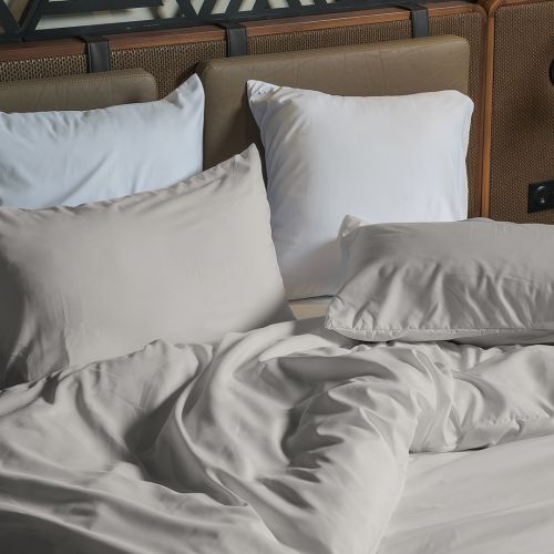 HOUSSE DE COUETTE  BEIGE CLAIR