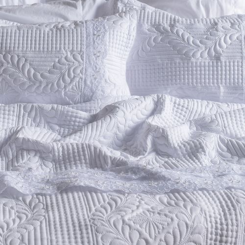 PACK MARIÉE COUVRE LIT BLANC