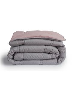 COUETTE R BICOLORE BOIS DE ROSE GRIS COOL