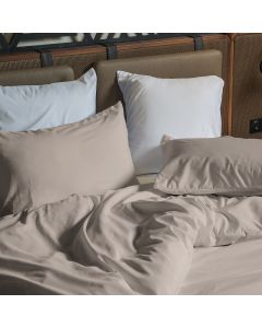 HOUSSE DE COUETTE COTONELLE NUDE ROSE