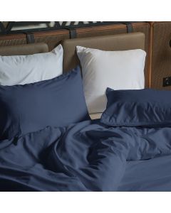 HOUSSE DE COUETTE COTONELLE NAVY BLUE