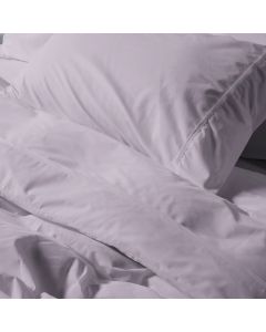 HOUSSE DE COUETTE COTONELLE UNIE LAVANDE