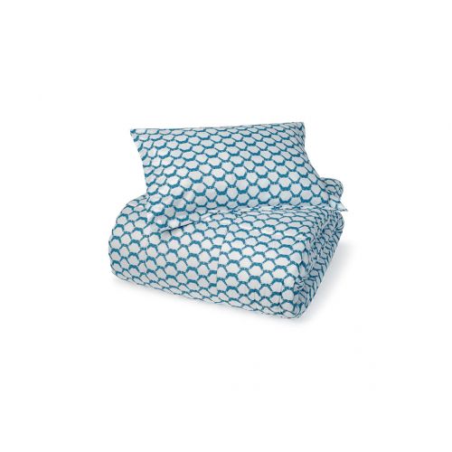 COUETTE TRÈS CHAUDE IMPRIMÉE OCEAN