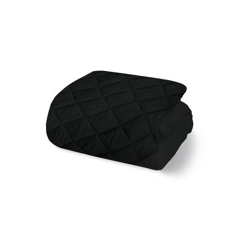 COUETTE MI-SAISON MONOCHROME NOIRE