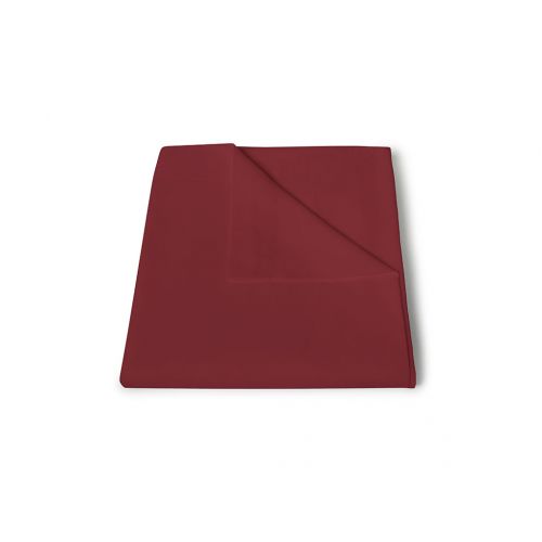 DRAP PLAT COTONELLE GRENAT