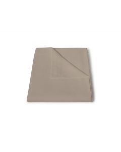 DRAP PLAT COTONELLE BEIGE FONCÉ