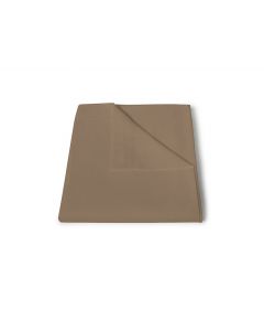 DRAP PLAT COTONELLE TAUPE