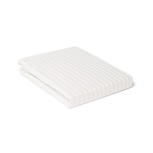 PARURE  HOUSSE DE COUETTE RAYÉE CRÈME