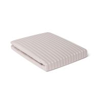 PARURE HOUSSE DE COUETTE RAYÉE TAUPE